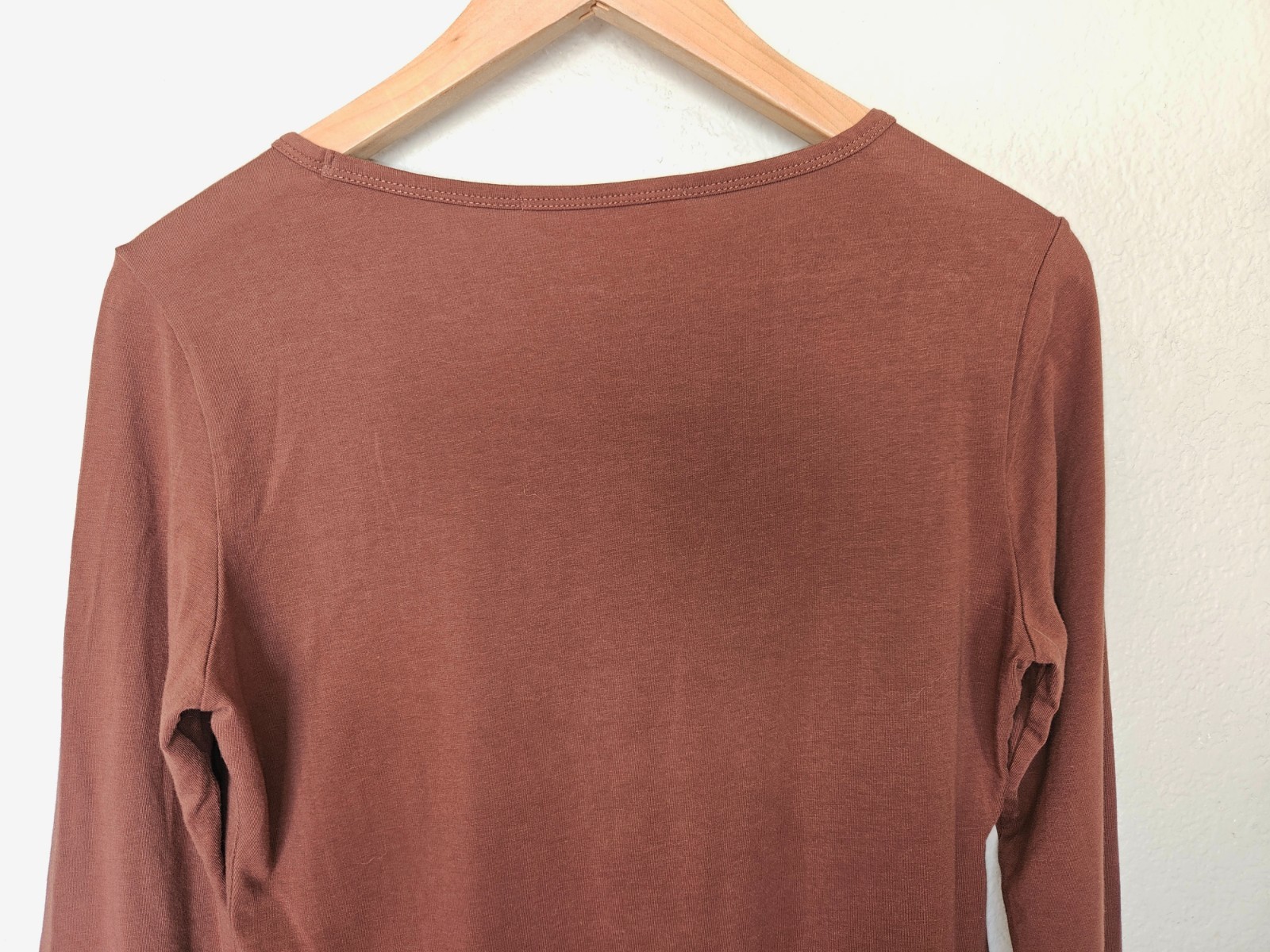 Peruvian Connection Layering Tee Size Medium Nutm… - image 7