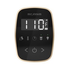 Mr Steam TempoFlex Steam Shower Control and Steamhead in Black Brushed Bronze