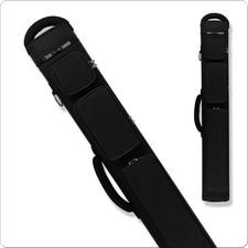 Action ACB24 BLACK 2Bx4S Billiards Pool Cue Stick Case w/ Backpack Strap