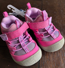 OshKosh B'Gosh Toddler Abis Bump Toe Shoe - Size 5 - Pink - New With Tags