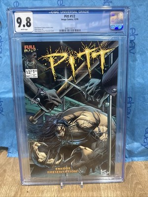 PITT | FULL BLEED 1/2 Cgc 9.8 Graded 1995 COMIC BOOK ENCORE PRESENTATION!