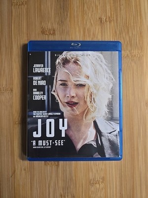 Joy (Blu-ray, 2015 Jennifer Lawrence) Combined Shipping Available!