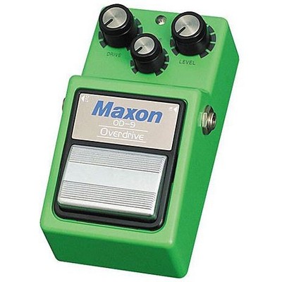 Effektgerät E-Gitarre Maxon OD-9 Overdrive Effektgerät Effekt E-Gitarre Gitarren