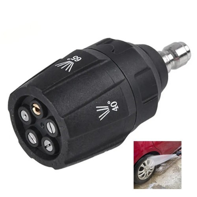 #ad #ad 1PCS Nozzle Pressure Washer 1 4in Quick Connector 5 In 1 Adjustable Head Tips $27.84