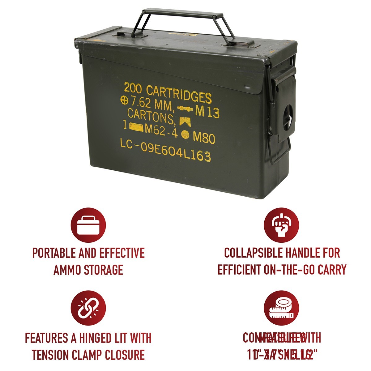 Rothco Ammo Can 30 Cal Surplus - 9095 for sale online | eBay