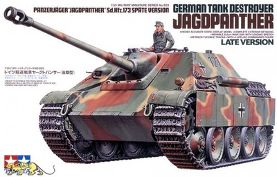 Tamiya 35203 Panzerjäger Jagdpanther - Späte Version - Sd.Kfz. 173 - 1:35