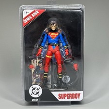 McFarlane DC Multiverse Superboy  7  Action Figure  w  Comic Page Punchers - New