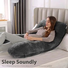 Pregnancy Pillows U Shaped Full Body Maternity Pillow for Pregnant Support Bed