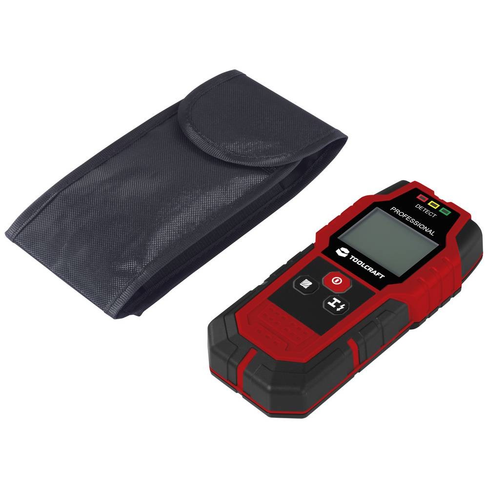 Scanner mural de 12m TOOLCRAFT TO-9627699 pour détecter les structures cachées