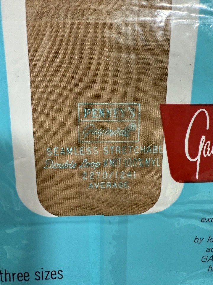 Medias de nailon tejidas con bucle sin costuras GAYMODE Penneys de colección nuevas en stock guijarro 3 paquetes  Foto 2 de 4