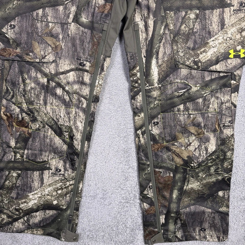 Under Armour Scent Control Pant Men 3XL Softshell Storm Cold Mossy Oak Treestand - Image 2 of 4