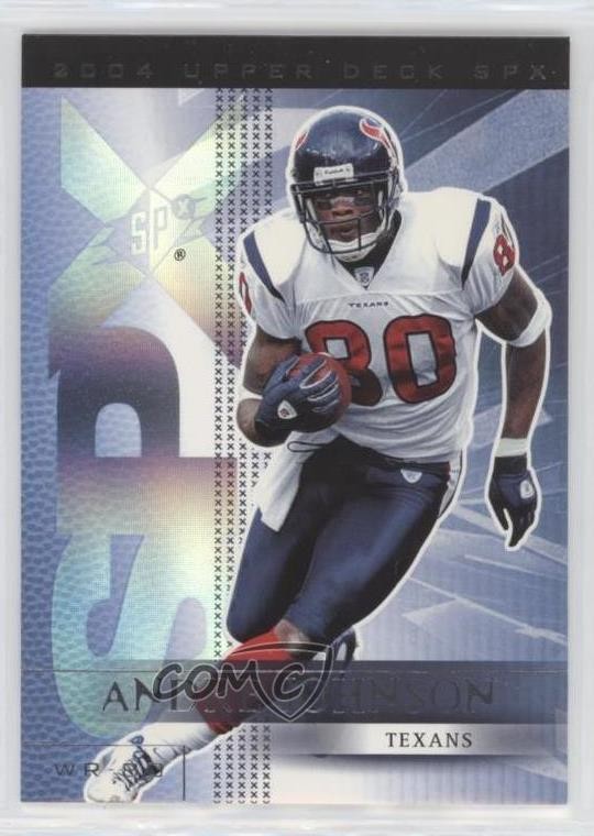 2004 SPx Andre Johnson #37 HOF uq5