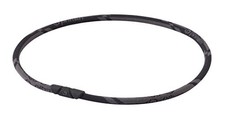 Phiten Rakuwa Necklace, General Model, Carbon Black, 50Cm, Lightweight 4G , St 