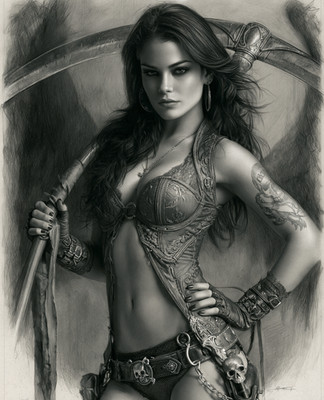 8x10 Character Illustration Art Print - 547754168