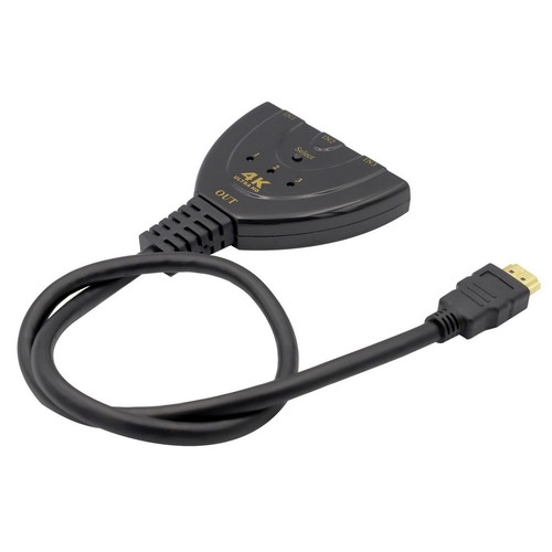 2.97Gbps 3 in 1 out HDMI Converter Auto Select 4K 1080P HDMI Switch Switcher - Picture 2 of 5