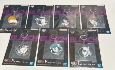 Ichiban kuji BLEACH Stirring Souls vol.2 Metal charm All 7 set E prize