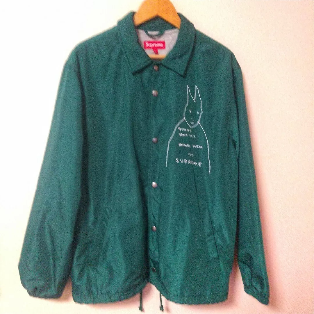 veste coach suprême gummo 22S Supreme M veste nylon vert vert 202503R