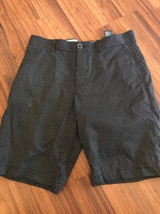 h&m mens white shorts
