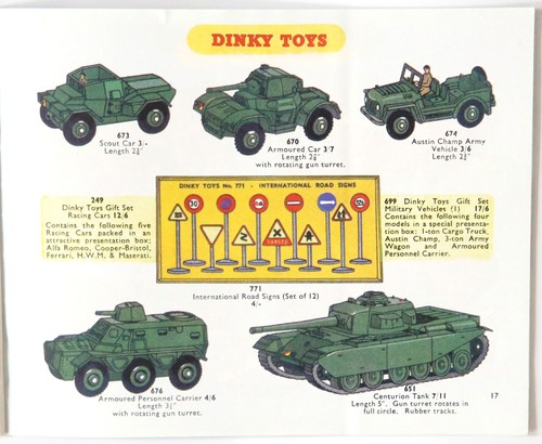 Dinky Toys Catalogue - UK Edition 1955 - Model Collector Magazine Reproduction - 第 9/11 張圖片