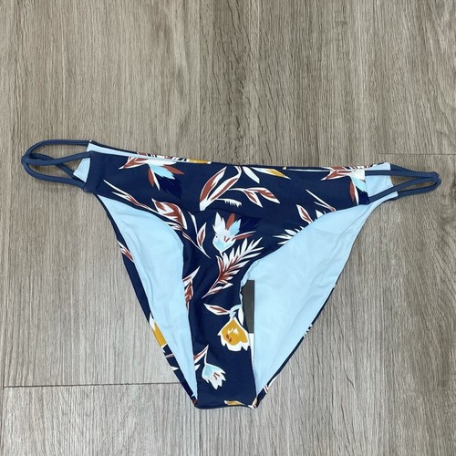 Dolce Vita Women's Pigeon Floral Matisse Side String Bikini Swim Bottoms sz L