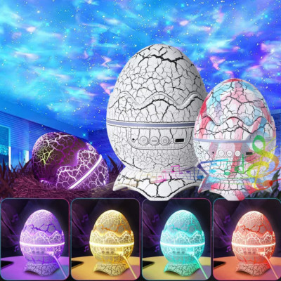 16 Color Galaxy Star Projector Party Light Bluetooth 5.1 Speaker Night LED
