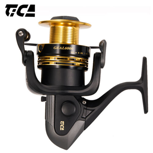 TICA GEAL 10KG Front Drag Spinning Fishing Reel w/ Graphite Frame Aluminum  Spool