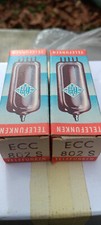 Ecc802s 《》 Telefunken West Germany Very Good Test 2 New Nos Tubes Audio