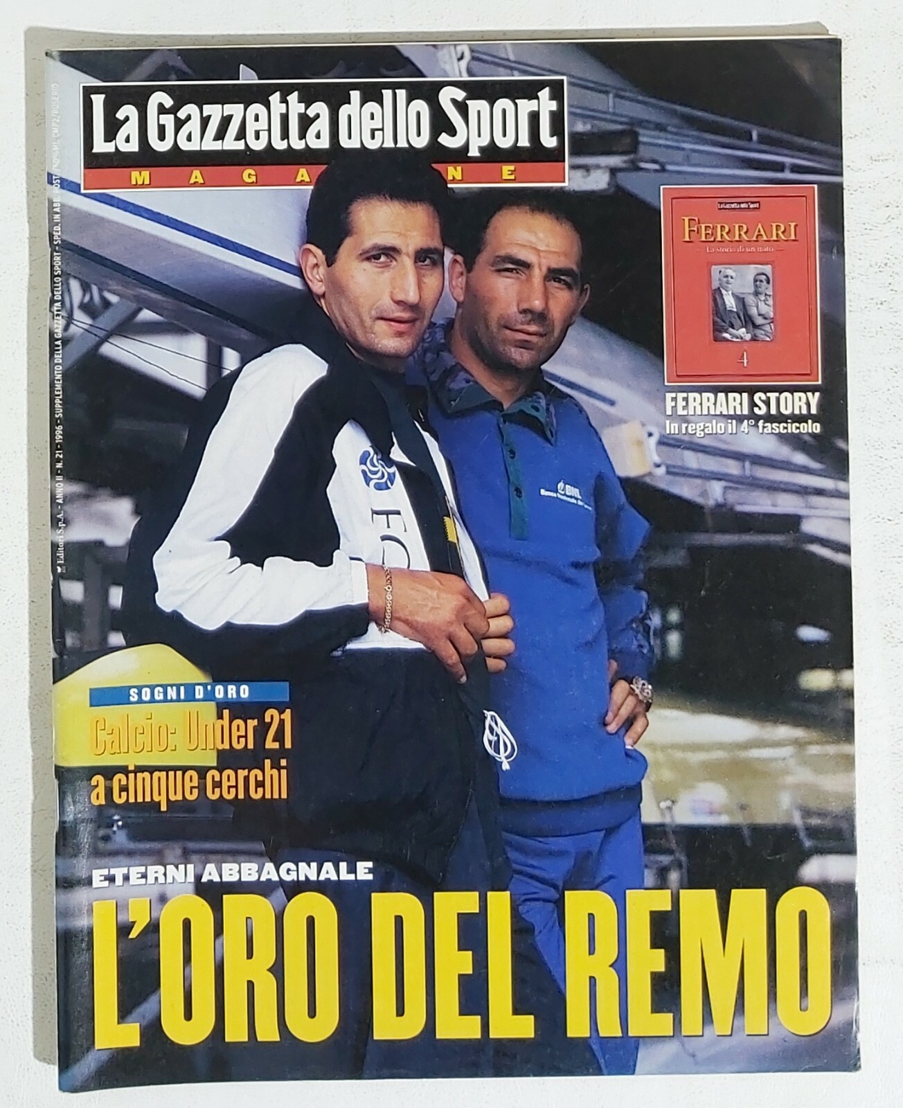 22430 Gazzetta dello Sport Magazine a. II n° 21 1996 - Abbagnale, Ferrari