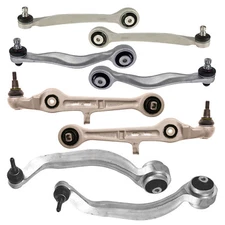 Lemforder 8pc Front Upper and Lower Control Arm Assemblies Kit For Audi RS4 S4