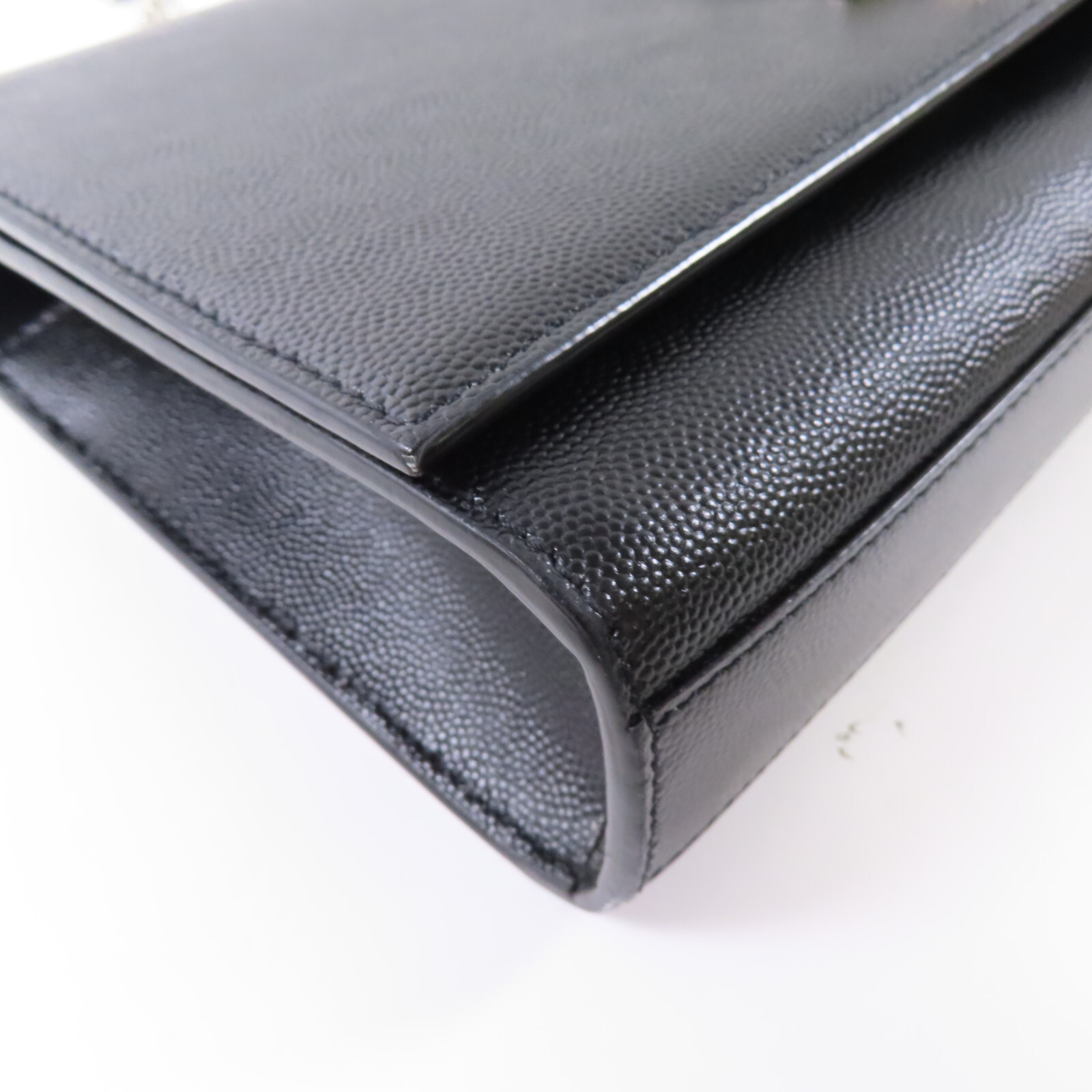 Borsa a tracolla SAINT LAURENT YSL SHW catena pelle di vitello 364021 nera