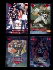 1999 Collectors Edge ED MCCAFFREY Denver Broncos MILLENNIUM Card Lot