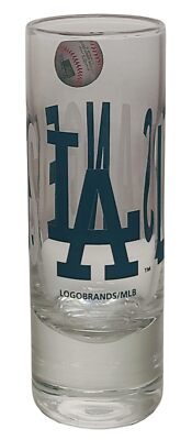 logobrands MLB Overtime Shooter 2.5oz Shot Glass (Los Angeles Dodgers)