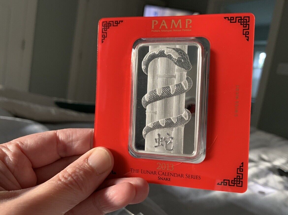 100 gram pamp silver bar