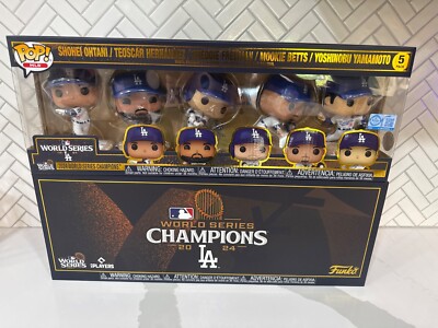 Funko Pop! Vinyl: Los Angeles Dodgers 2024 MLB World Series