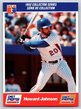 Howard Johnson 1992 Diet Pepsi Baseball New York Mets #23