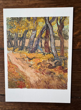 Van Gogh - Garden Of Saint Paul Hospital Official Exhibition Art card/Postcard