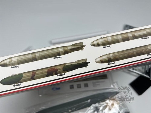 Snowman SP-7056 1/700 Scale Zeppelin Q Class Airship Plastic Assembly Model Kits - 第 4/4 張圖片