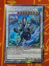 YUGIOH TRISHULA, DRAGON OF THE ICE BARRIER PLATINUM SECRET 1ST NM RA02-EN026