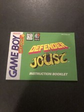defender joust gameboy manual
