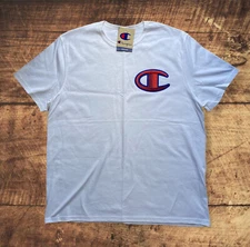 Champion Heritage Big C Logo T-shirt Short Sleeve White (Size S Men's)