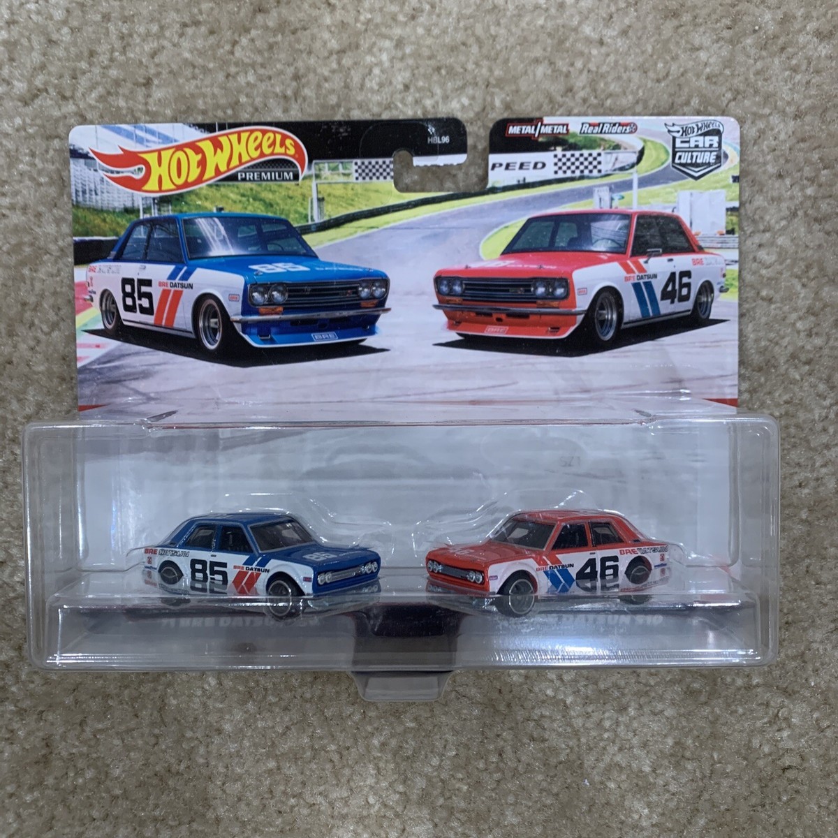 2021 HOT WHEELS CAR CULTURE 2 PACK 71 BRE DATSUN 510 887961992038