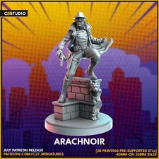 Arachnoir  | 40mm Crisis Protocol | Tabletop Gaming | Tabletop Miniature |