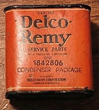 NOS Delco Remy CONDENSER Package GM  1842806 1920's 30's 4 cylinders