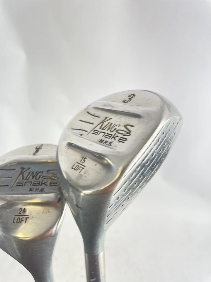 King Snake Ladies Fairway Set 3,5&7 Woods Ladies Graphite /New Grips /8279 - Image 4 of 4