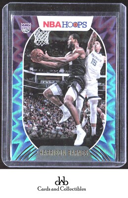 2020-21 Hoops #141 Harrison Barnes Teal Explosion