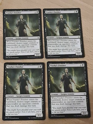 VRASKA'S FINISHER | PLAYSET | WAR OF THE SPARK | MTG | ENGLISH | NM #182 |  eBay