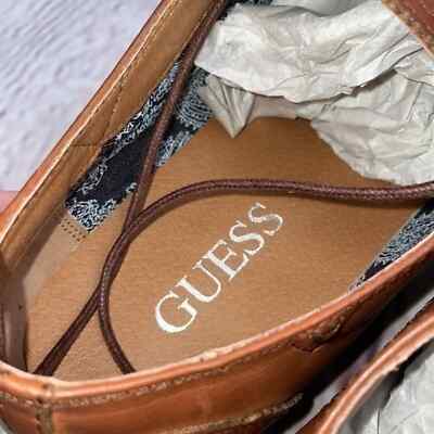 New in box Guess light brown leather shoes 11 | eBay display picture 1