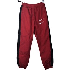 NWT NIKE NSW Sportswear Swoosh Red Track Pants Sz XS