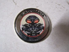 CHALLENGE COIN #44 BLACK MANTA AQUAMAN FIGHT FOR JUSTICE