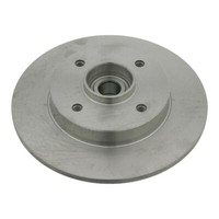 Febi Bilstein 2X Bremsscheibe Hinten 249 Voll FüR Peugeot 307 3A/C 3H 3E